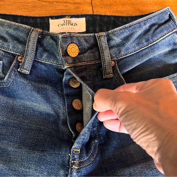 Aritzia The Casting Edition High Rise Cropped Jeans Size 24 - Picture 9 of 17